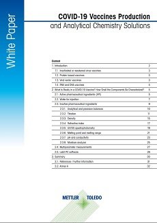White Paper COVID-19 Vaccines Analytical Testing Solution